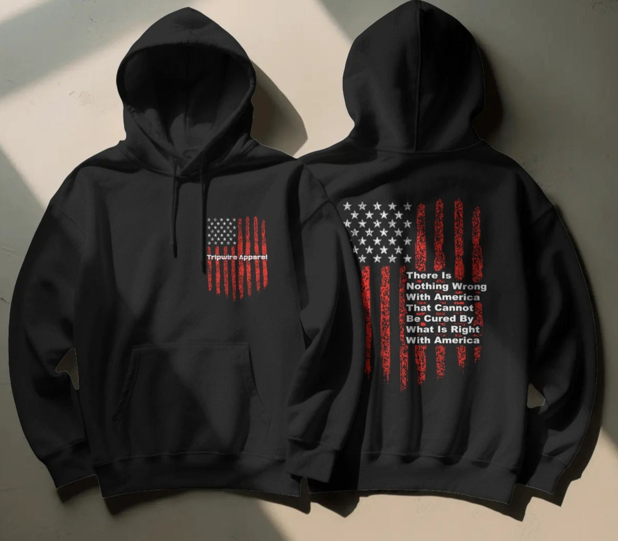 Tattered Flag Hoodie