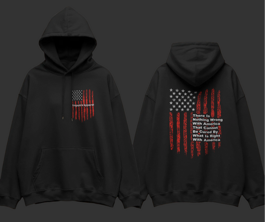 Tattered Flag Hoodie