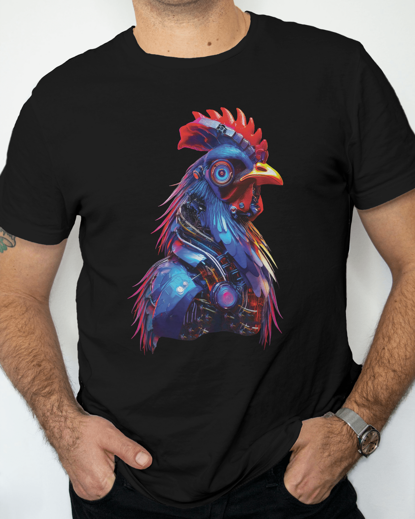 Cyborg Rooster
