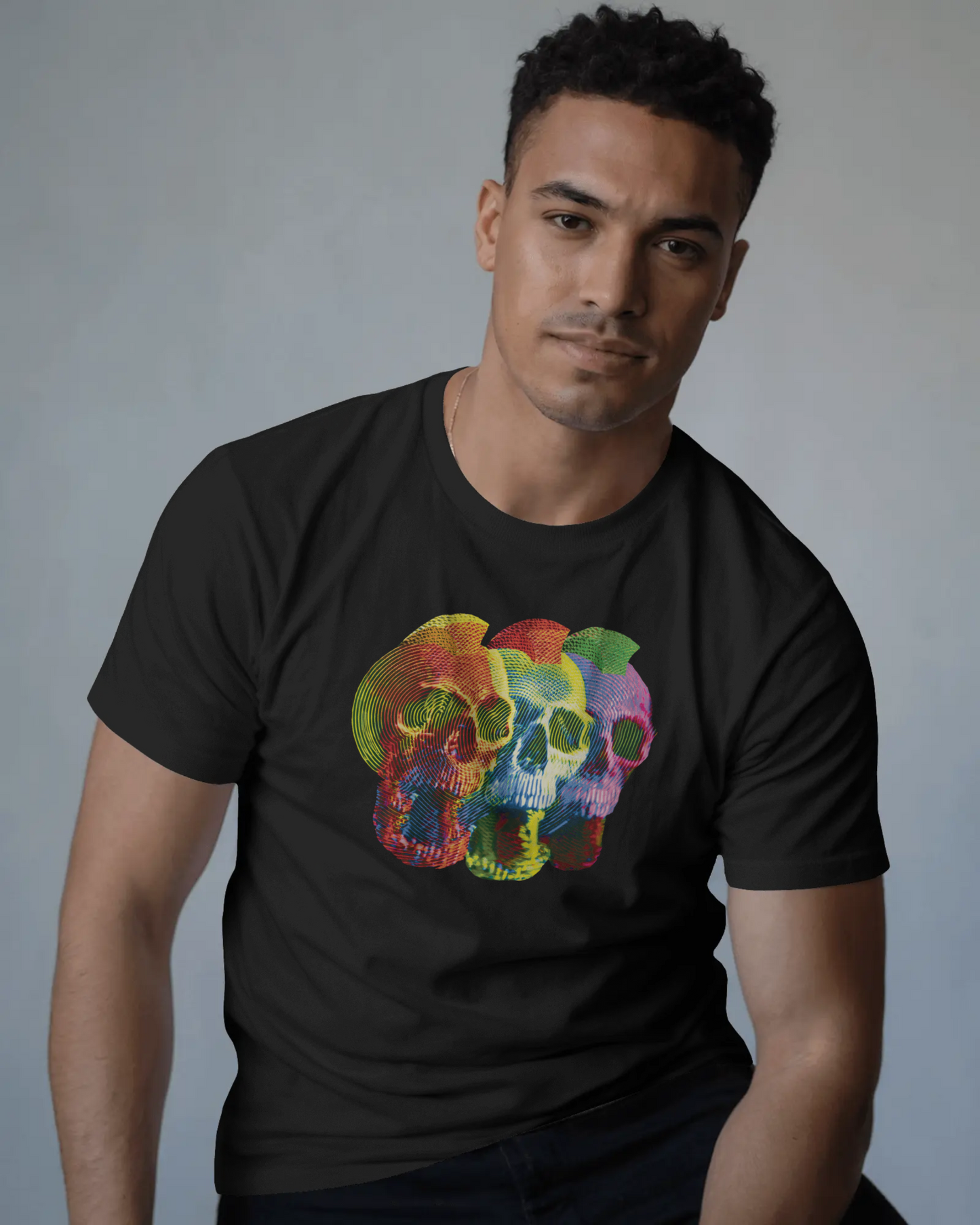 Trippy Mohawk Skulls