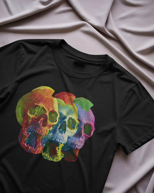 Trippy Mohawk Skulls